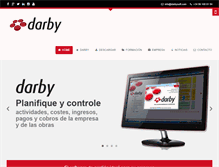 Tablet Screenshot of darbysoft.com